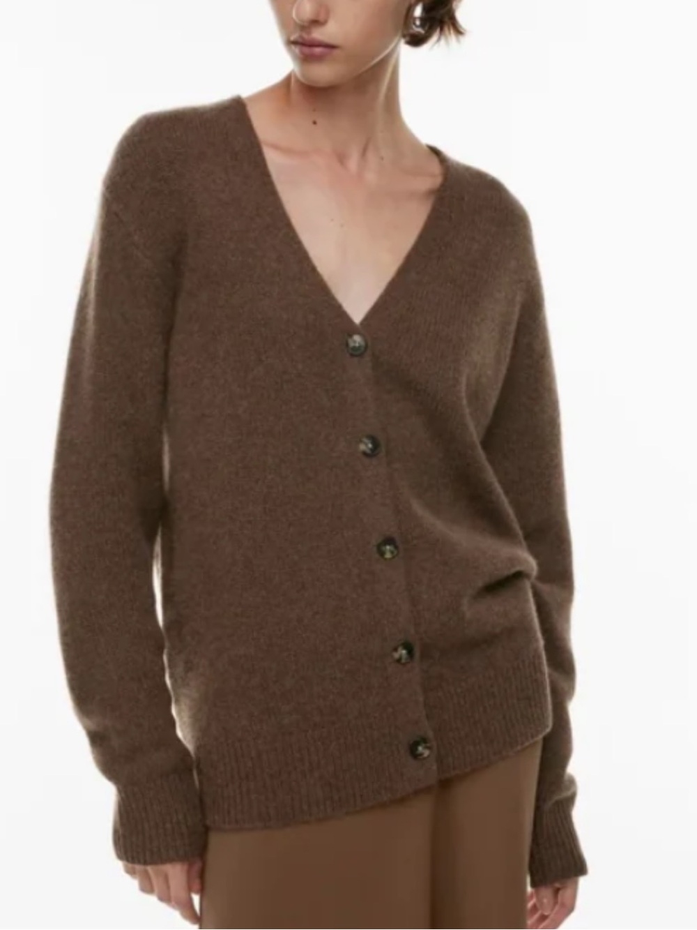 Aritzia Wilfrid cashmere V neck cardigan - prefect condition - size medium